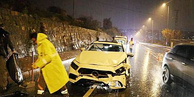 MHP İl Başkanı yaptığı kaza ile korkuttu
