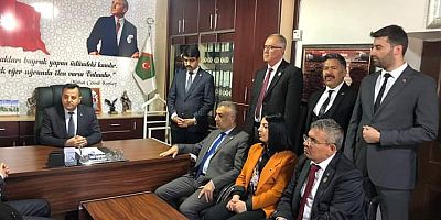 MHP Kayseri Milletvekili Adayı Saraç’tan Şehit Aileleri Derneği’ne Ziyaret