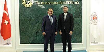 MHP Kayseri Milletvekili Ersoy Bakan Özhaseki’yi Makamında Ziyaret Etti