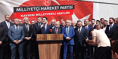 MHP’li İsmail Özdemir: Milliyetçi Hareket Partisi Kayseri’de Birinci Olacak