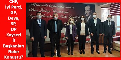 Millet İttifakı ‘Kayseri Hepimizin’ Başlığında 6 Parti İle Toplandı