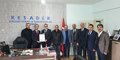 Milletvekili Yıldız'dan KESADAR'a Hayırlı Olsun Ziyareti