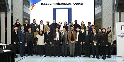 Mimarlar Odası Kayseri Şubesi’nde Yeni Dönem