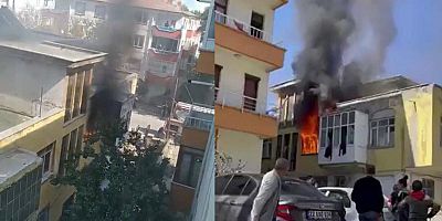 Mithatpaşa'da Korkutan Yangın