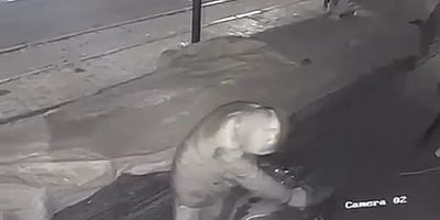 Motosiklet Hırsızı Kamerada