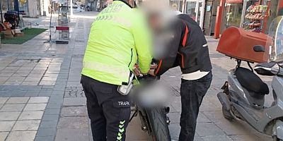 Motosiklette Tehlikeli Hareketler Cezasız Kalmadı