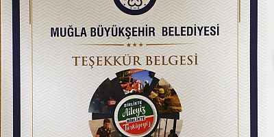 Muğla Belediyesi’nden Talas’a ‘Yangına Müdahale Teşekkürü’