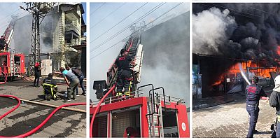 Muğla’da Orman Yangınına Gittiler, Yangın Çıkan 3 Katlı Binayı Söndürdüler