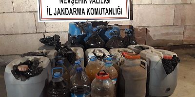 Nevşehir'de 460 Litre Kaçak Şarap Ele Geçirildi