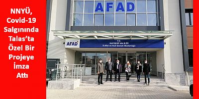 NNYÜ, Covid-19 Salgınında Talas’ta Özel Bir Projeye İmza Attı