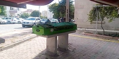 Öldürülen kadın son yolculuğuna uğurlandı