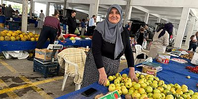 Organik Tarım Pazarında İlaçsız Ürünler Vatandaşlarla Buluşuyor