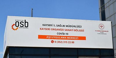 Organize Sanayi Bölgesi'nde Aşılama Başladı