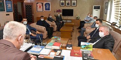 OSB’den MHP İl Başkanı Tok’a Ziyaret