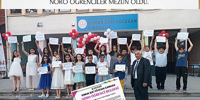 Osman Zeki Yücesan İlkokulu’nda Nöro Öğrenciler Mezun Oldu