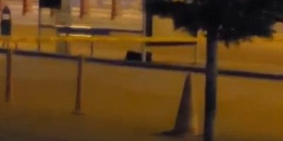 Otobüs Durağında Şüpheli Paket Paniği