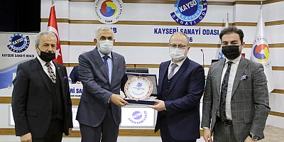 Özbekistan İşadamları Heyetinden KAYSO’ya Ziyaret