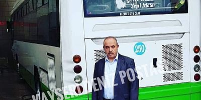 Özel Halk Otobüs camiasını yasa boğan haber