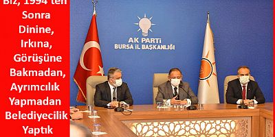 Özhaseki: 1994 Öncesinde İdeolojik Belediyecilik Anlayışı Vardı
