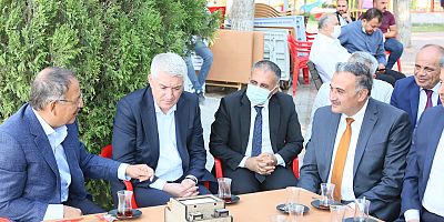 Özhaseki Başkandan Develi'de Yerel Yönetimler İstişare Toplantısı