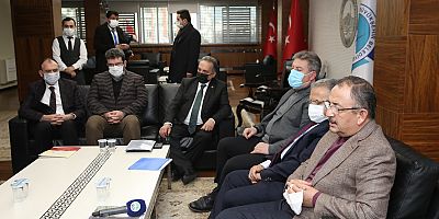 Özhaseki’den Başkan Büyükkılıç’a Ziyaret