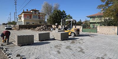 Parke Çalışması Çayırözü Mahallesinde Devam Ediyor