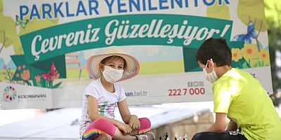 Parklar Yenileniyor, Kocasinan Güzelleşiyor