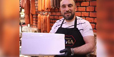 Pastırmacı Tolga Gurbetçi Vatandaşlara Kargo Gönderdi
