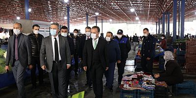 Pazar Yerlerinde Denetimler Sürüyor