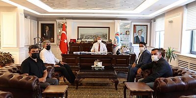 Pazarcılar Odasından Başkan Palancıoğlu’na Ziyaret