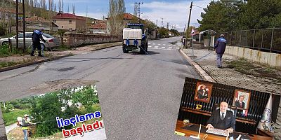 Pınarbaşı Belediyesi Yabani Ot Ve Haşereye Karşı İlaçlama Çalışması Başlattı