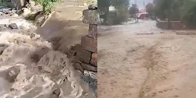 Pınarbaşı'da Su Baskını