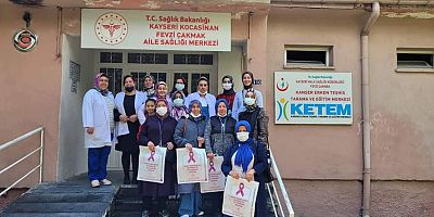 Pınarbaşı’nda Kadınlar Kanser Taramasından Geçirildi