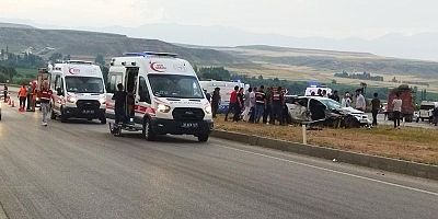 Pınarbaşı'nda Kaza
