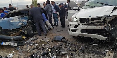 Pınarbaşı’nda Trafik Kazası: 6 Yaralı