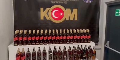 Polisten Kaçak İçki Operasyonu: 8 Gözaltı