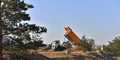 Recep Tayyip Erdoğan Millet Bahçesi’nde Hummalı Çalışma