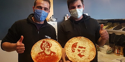 Resimli Pizzalar İlgi Çekiyor