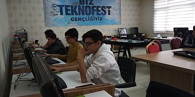 Robotik Kodlama Öğrenip Teknofest’e Hazırlanıyorlar