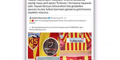 Sağlık Bakanı Koca, Kayserispor'a teşekkür etti