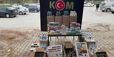 Sahte Alkol Operasyonunda 2 Bin 620 Litre Etil Alkol Ele Geçirildi