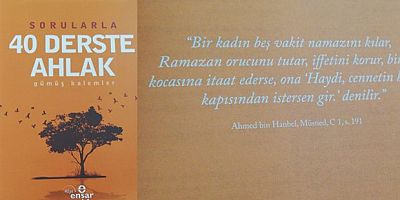 Şaka Gibi: Ensar Vakfı Okullarda Ahlak Kitabı Dağıttı!