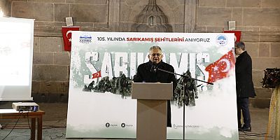 Sarıkamış Şehitleri Kayseri'de Anıldı