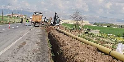 Sarıoğlan’da Doğalgaz Çalışmaları Hız Kesmeden Sürüyor
