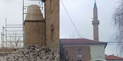 Sarıoğlan Depreminde Yıkılan Minareler Onarıldı