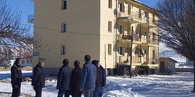 Sarız’da Hasar Gören Yapılar İncelendi