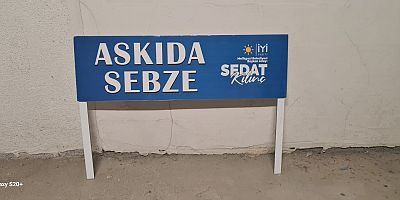 Sedat Kılınç’tan Askıda Sebze-Meyve Kampanyası