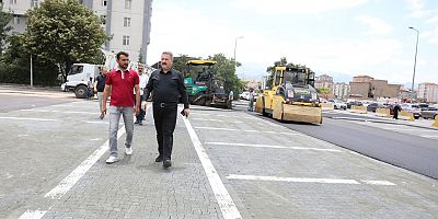 Şehrin Merkezinde 140 Bin Metrekare Alanda Otopark ve Asfalt Çalışması Yapılıyor