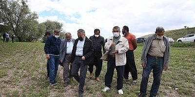 Selden Zarar Gören Araziler İncelendi