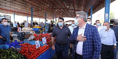 Semt Pazaryerinde Korona Virüs Önlemleri